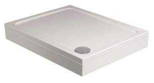 Just Trays Ultracast Merlin Trays -  Just Trays 40 Fusion Tray And Waste 1000 X 800mm White